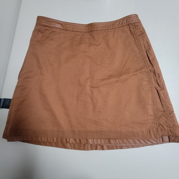 Free People Fale Out Faux Wrap Mini Skirt Size Small. - Picture 7 of 14